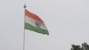 Reisekosten Indien Flagge