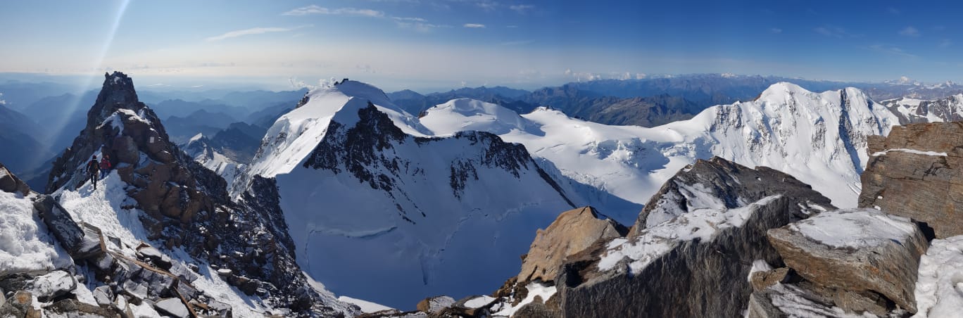 Dufourspitze 4.634 m Überschreitung (Hochtour) (19)